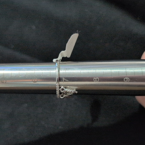 R738 Feather Ring Plated - Fragrant Jewels - Picture 7 of 7